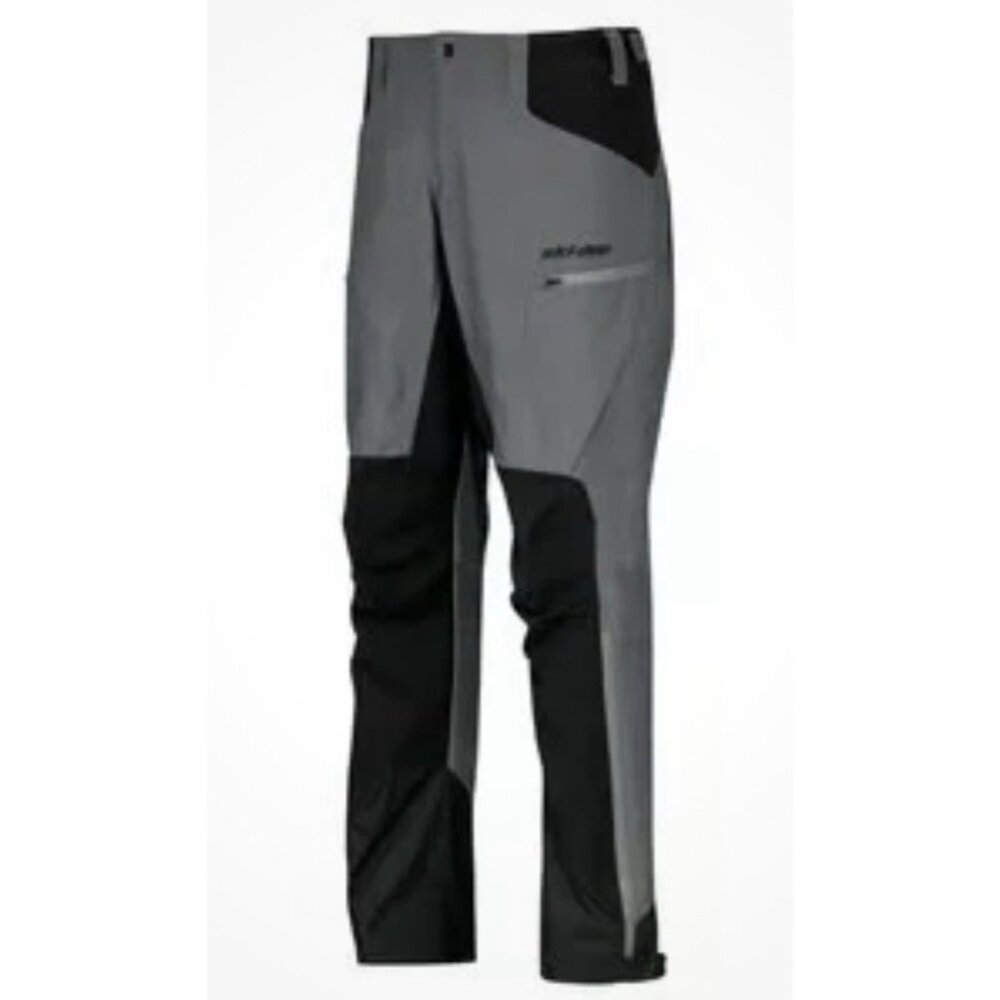 Ski-Doo Snowmobile 454614 Men's Garage Multi-Pants, Charcoal Grey X-Large NEW
